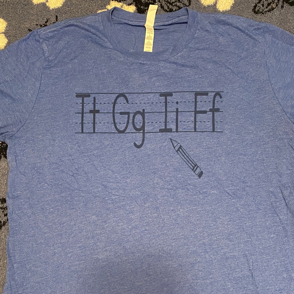 Bella Canvas Heather Blue T-Shirt
